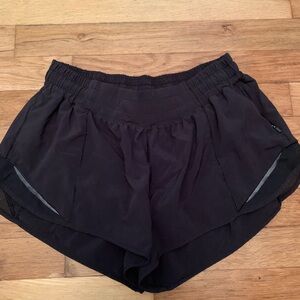 Black lulu lemon shorts